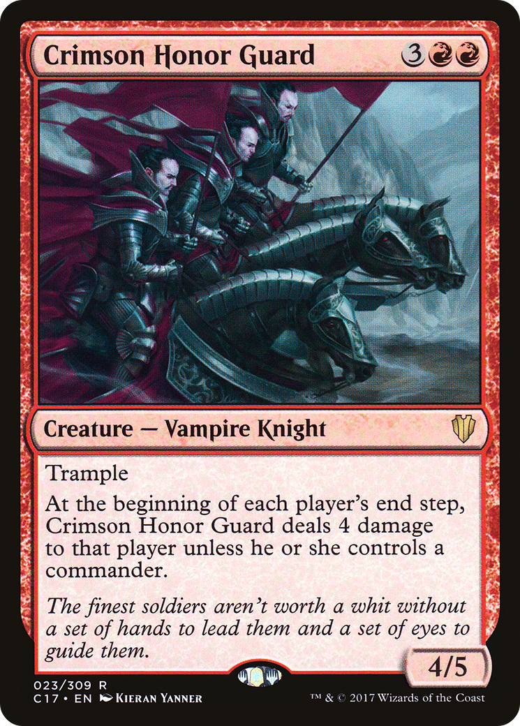 Crimson Honor Guard (C17-023) [Commander 2017] MTG Single Wizards of the Coast