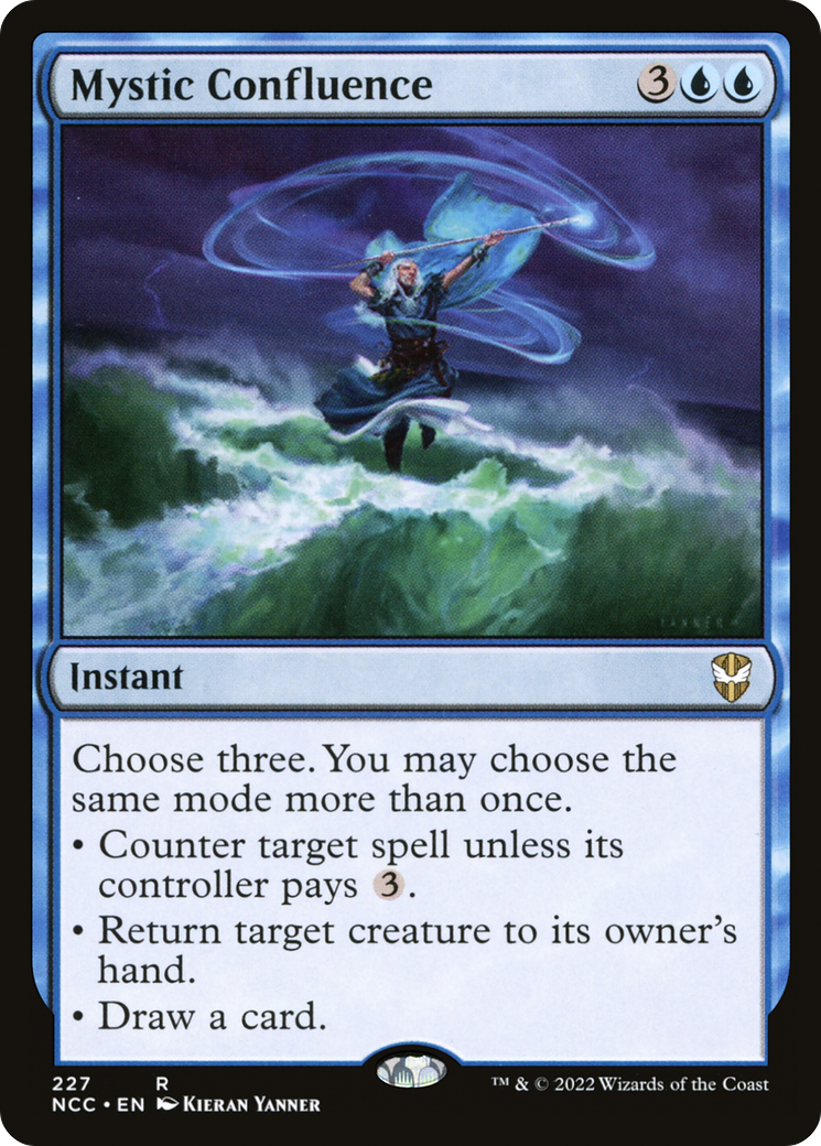 Mystic Confluence (NCC-227) [New Capenna Commander] MTG Single Wizards of the Coast