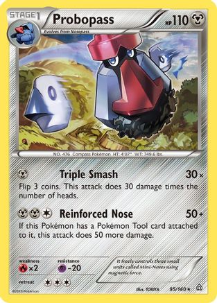 Probopass (/160) Reverse Holofoil [XY: Primal Clash] Pokemon Single Pokémon