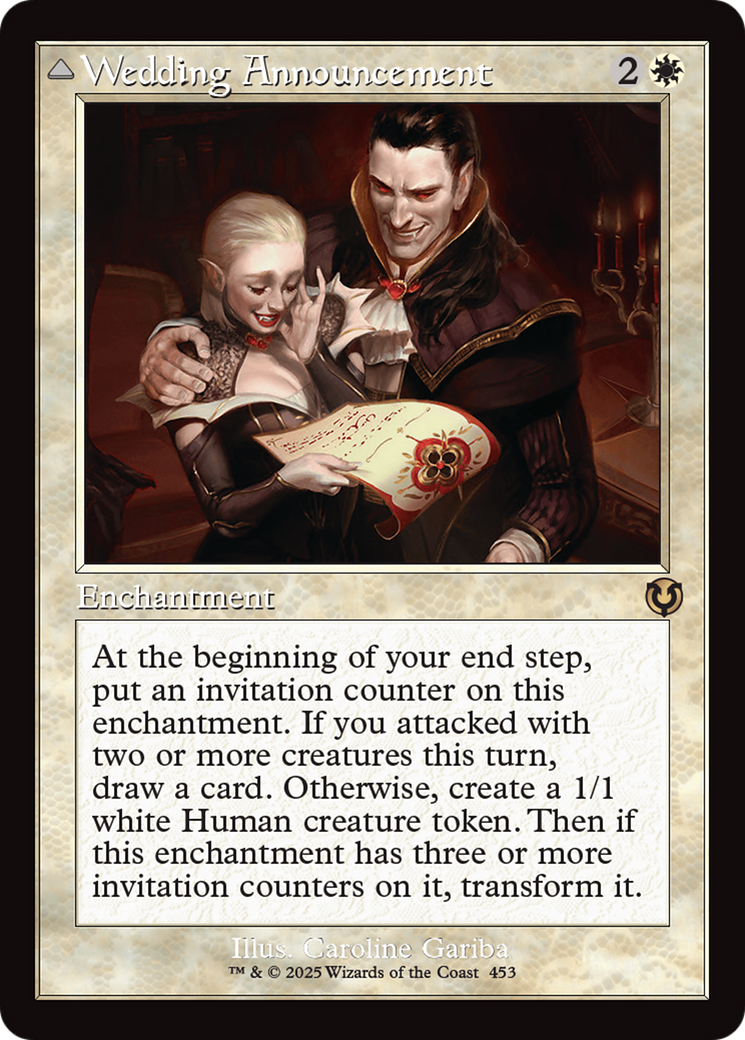 Wedding Announcement (INR-453) [Innistrad Remastered] Foil MTG Single Wizards of the Coast
