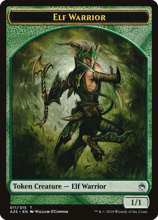 Elf Warrior Token (011) (A25-011) [Tokens] Masters 25 Tokens MTG Single Wizards of the Coast