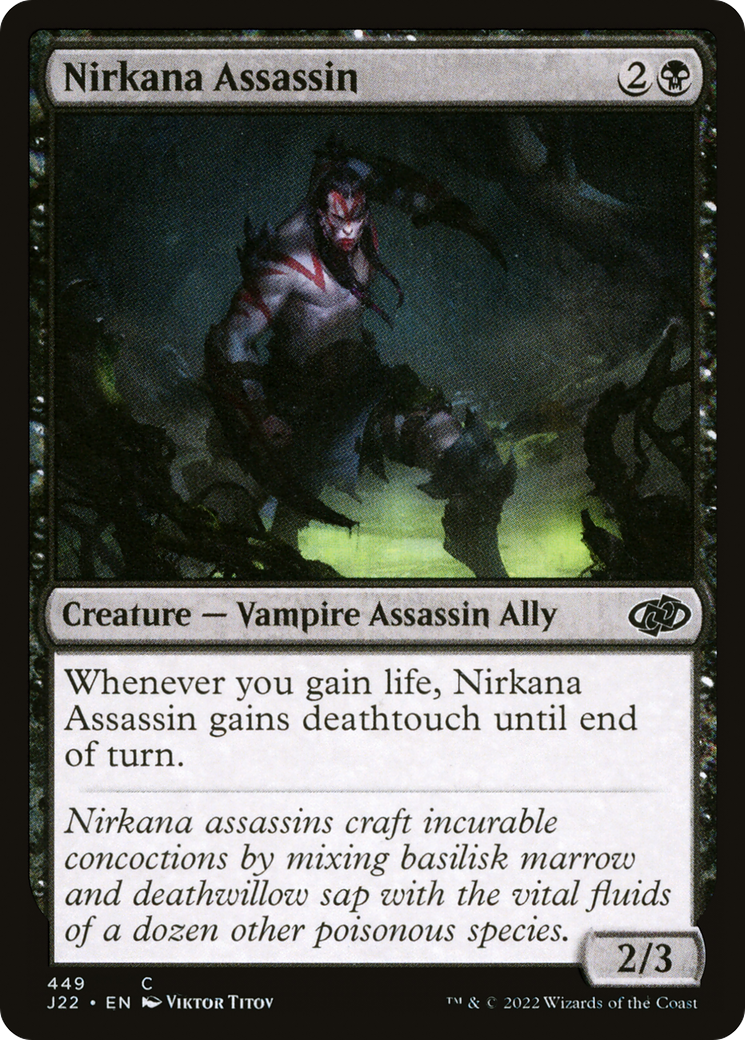 Nirkana Assassin (J22-449) [Jumpstart 2022] MTG Single Wizards of the Coast