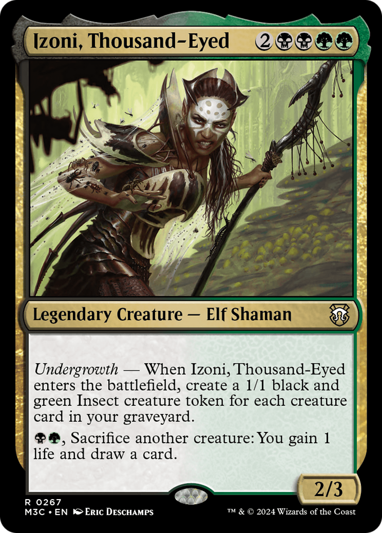 Izoni, Thousand-Eyed (M3C-267) [Modern Horizons 3 Commander] MTG Single Wizards of the Coast