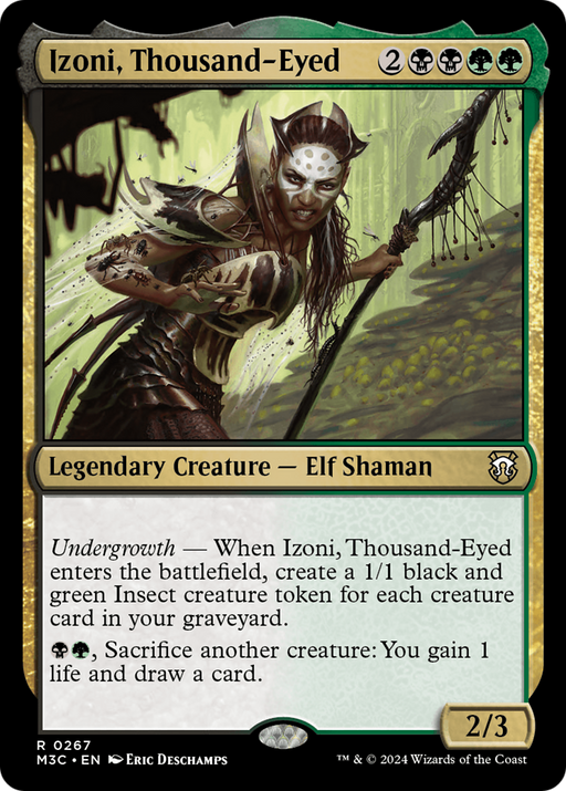 Izoni, Thousand-Eyed (M3C-267) [Modern Horizons 3 Commander] MTG Single Wizards of the Coast