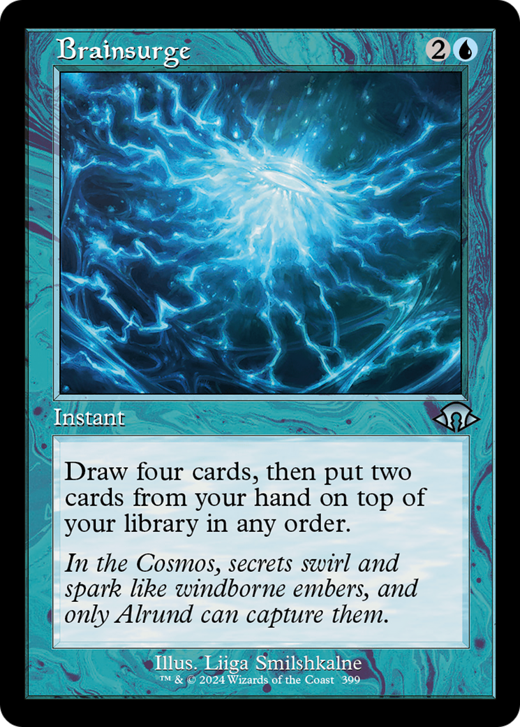 Brainsurge (MH3-399) [Modern Horizons 3] Foil MTG Single Wizards of the Coast