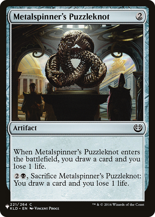 Metalspinner's Puzzleknot (LIST-KLD-221) [Mystery Booster] The List MTG Single Wizards of the Coast