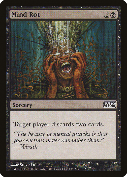 Mind Rot (M10-105) [Magic 2010] MTG Single Wizards of the Coast