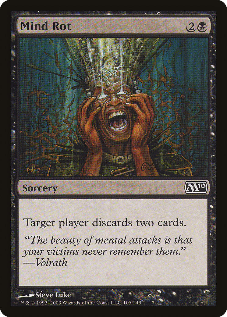 Mind Rot (M10-105) [Magic 2010] Foil MTG Single Wizards of the Coast