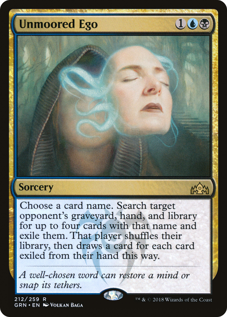 Unmoored Ego [Guilds of Ravnica] MTG Single Magic: The Gathering