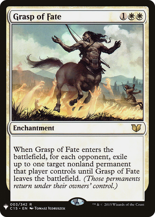 Grasp of Fate (LIST-003/342) [Mystery Booster] The List MTG Single Wizards of the Coast
