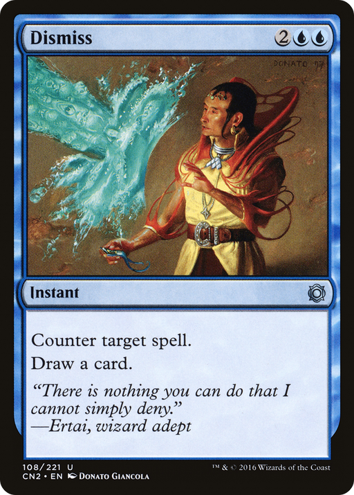 Dismiss (CN2-108) [Conspiracy: Take the Crown] MTG Single Wizards of the Coast