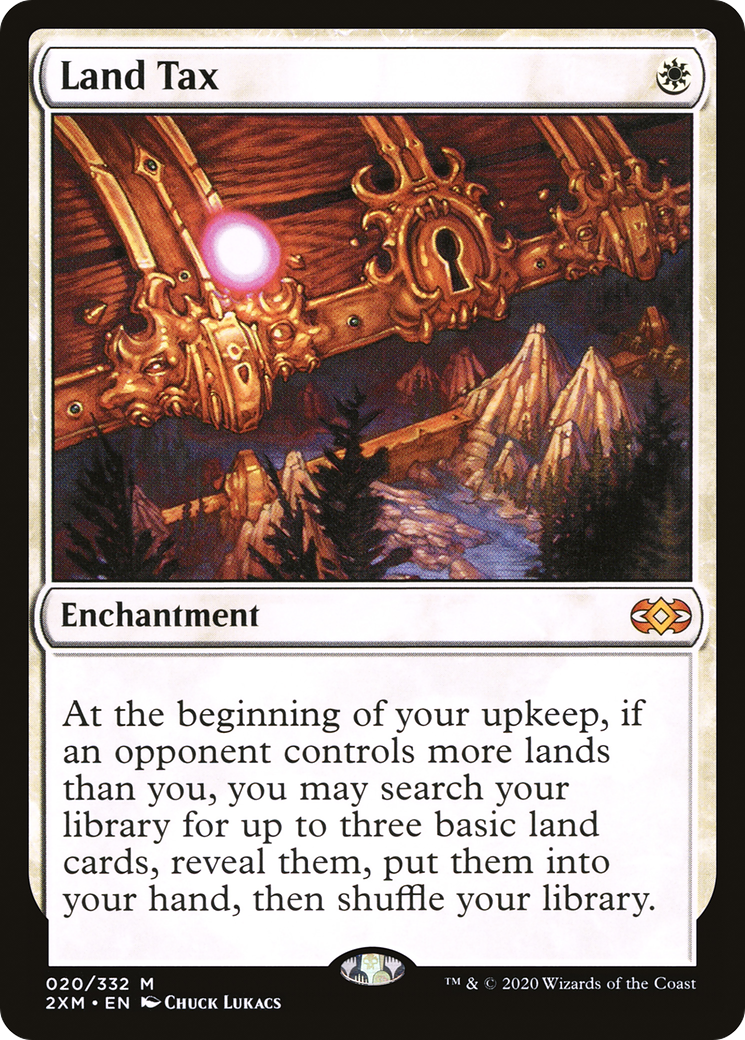 Land Tax (2XM-020) [Double Masters] MTG Single Wizards of the Coast