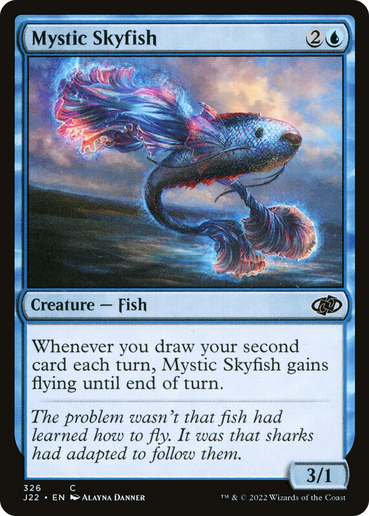 Mystic Skyfish (J22-326) [Jumpstart 2022] MTG Single Wizards of the Coast
