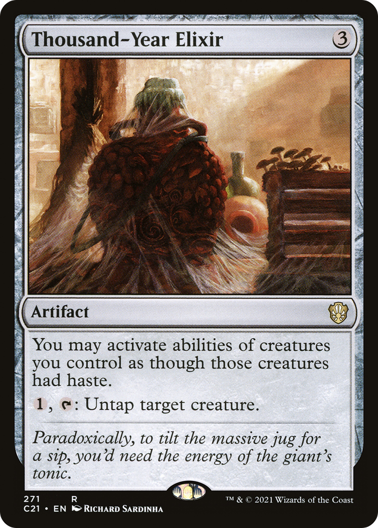 Thousand-Year Elixir (C21-271) [Commander 2021] MTG Single Wizards of the Coast