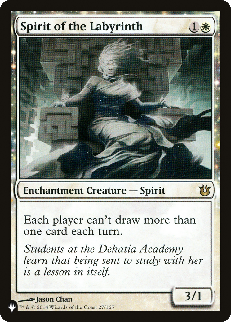 Spirit of the Labyrinth (LIST-27/165) [Mystery Booster] The List MTG Single Wizards of the Coast