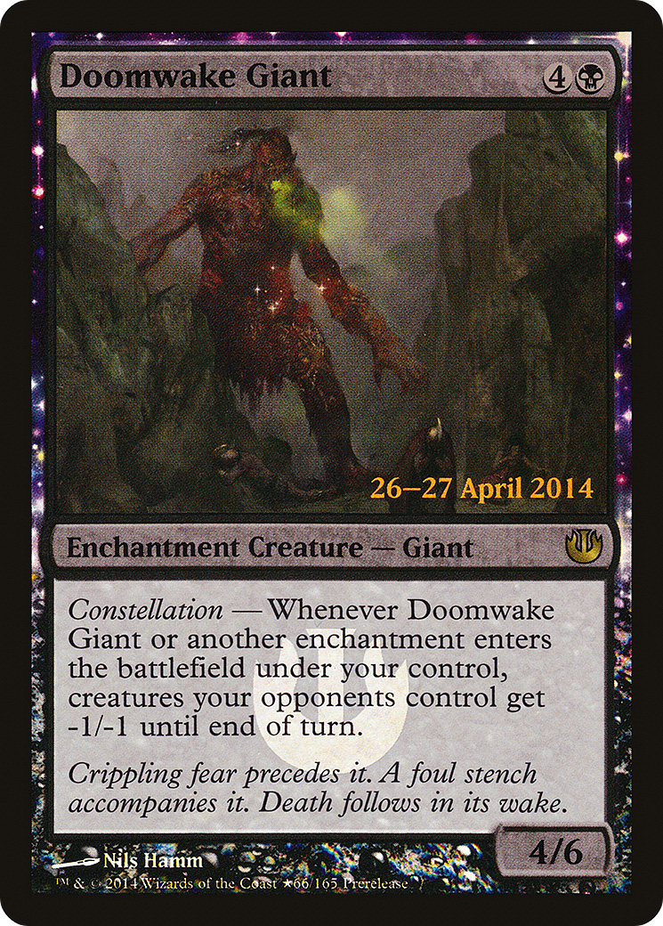 Doomwake Giant (PRE-066) [Journey into Nyx Promos] Foil MTG Single Wizards of the Coast