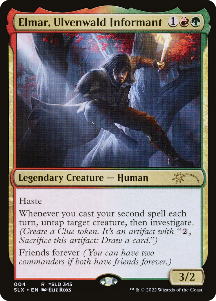 Elmar, Ulvenwald Informant (SLX-004) [Secret Lair] Universes Within MTG Single Wizards of the Coast