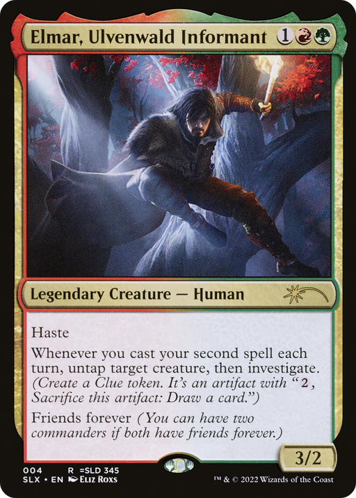 Elmar, Ulvenwald Informant (SLX-004) [Secret Lair] Universes Within MTG Single Wizards of the Coast