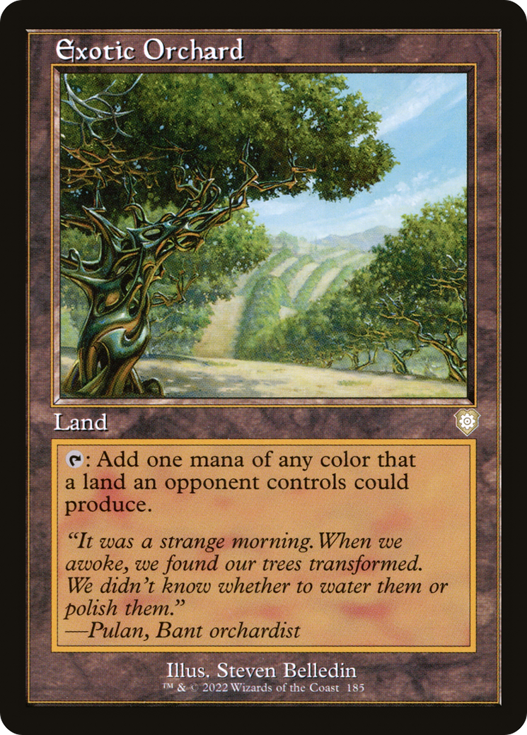 Exotic Orchard (BRC-185) [The Brothers' War Commander] MTG Single Wizards of the Coast