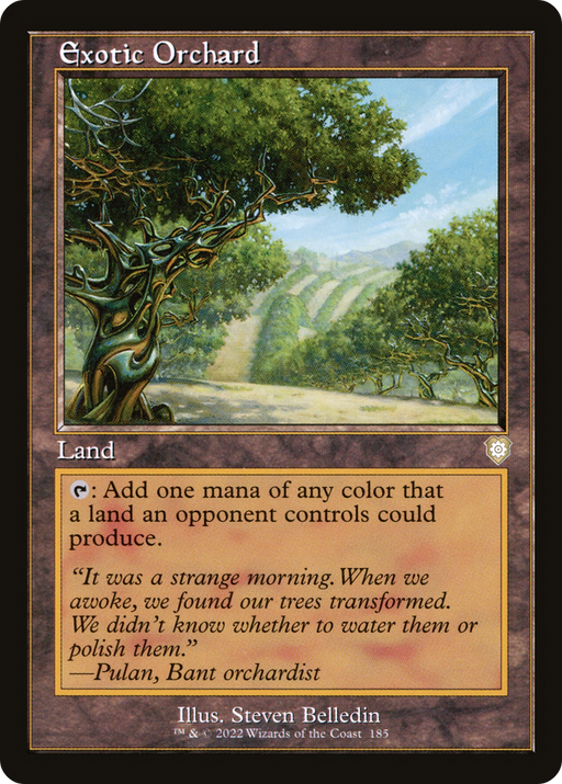 Exotic Orchard (BRC-185) [The Brothers' War Commander] MTG Single Wizards of the Coast