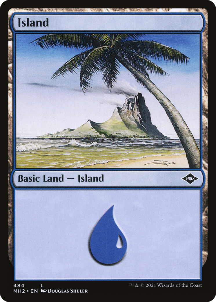 Island (MH2-484) [Modern Horizons 2] MTG Single Modern Horizons 2