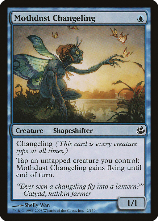 Mothdust Changeling (MOR-042) [Morningtide] MTG Single Wizards of the Coast