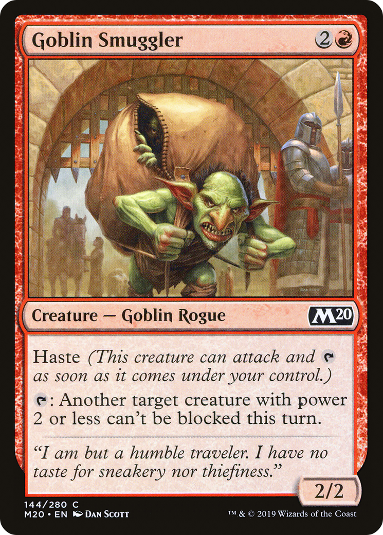 Goblin Smuggler (M20-144) [Core Set 2020] Foil MTG Single Wizards of the Coast
