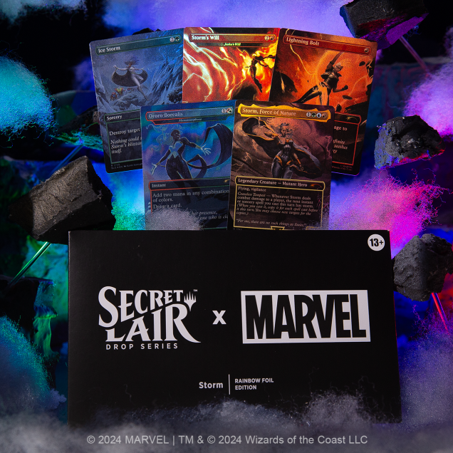 Secret Lair: Drop Series - Marvel's Storm (Foil Edition) MTG Sealed Magic: The Gathering