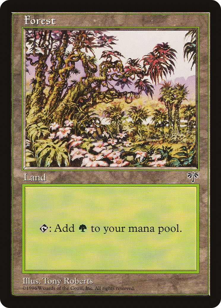 Forest (MIR-350) [Mirage] MTG Single Wizards of the Coast