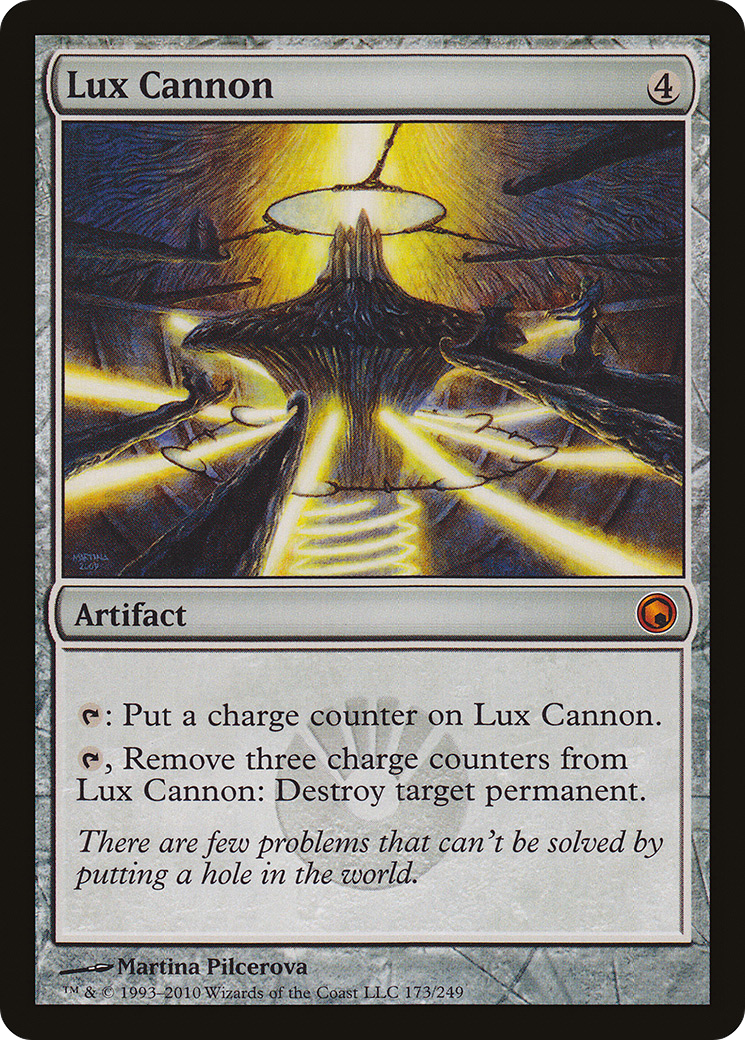 Lux Cannon (SOM-173) [Scars of Mirrodin] Foil MTG Single Wizards of the Coast