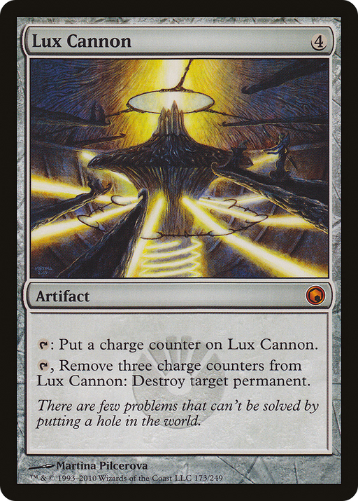 Lux Cannon (SOM-173) [Scars of Mirrodin] Foil MTG Single Wizards of the Coast