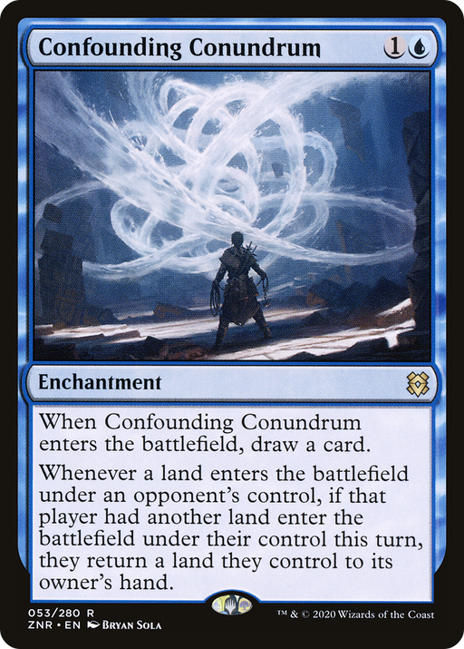 Confounding Conundrum (ZNR-053) [Zendikar Rising] MTG Single Wizards of the Coast