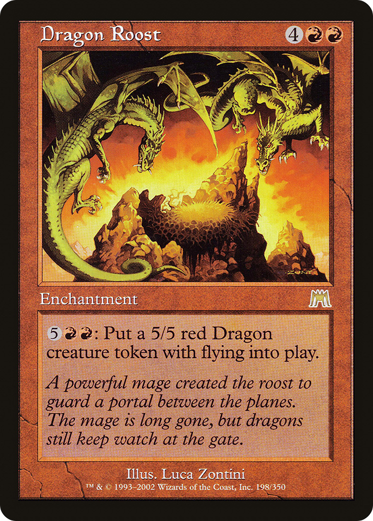 Dragon Roost (ONS-198) [Onslaught] MTG Single Wizards of the Coast