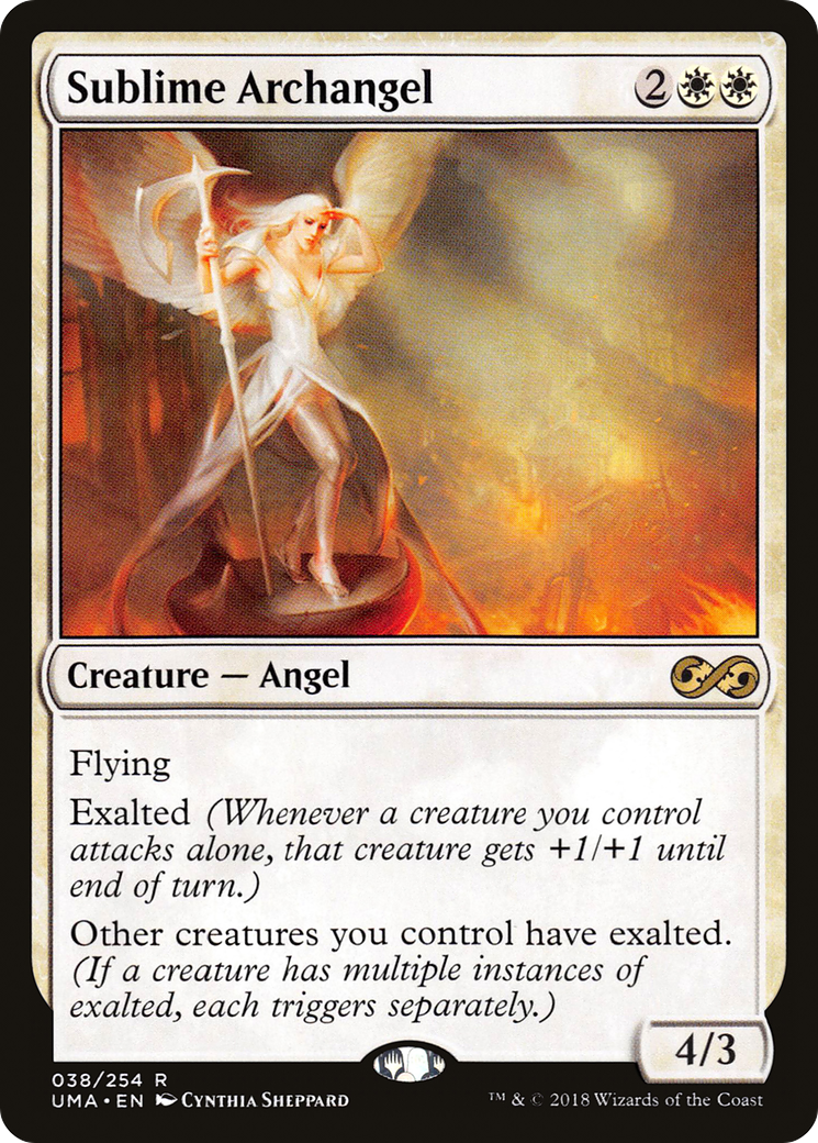 Sublime Archangel (UMA-038) [Ultimate Masters] MTG Single Wizards of the Coast