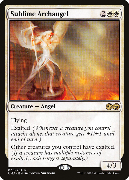 Sublime Archangel (UMA-038) [Ultimate Masters] MTG Single Wizards of the Coast
