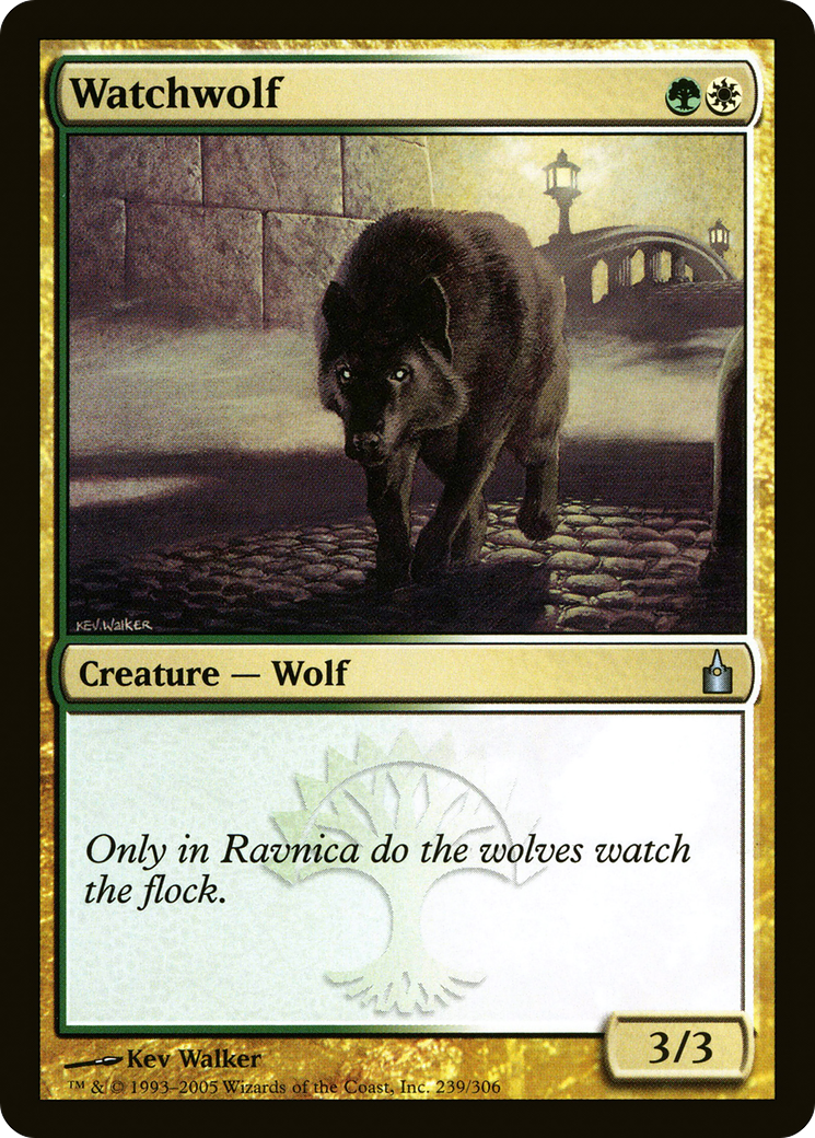Watchwolf (RAV-239) [Ravnica: City of Guilds] Foil MTG Single Wizards of the Coast
