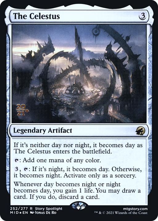 The Celestus (PRE-252) [Innistrad: Midnight Hunt Promos] Foil MTG Single Wizards of the Coast