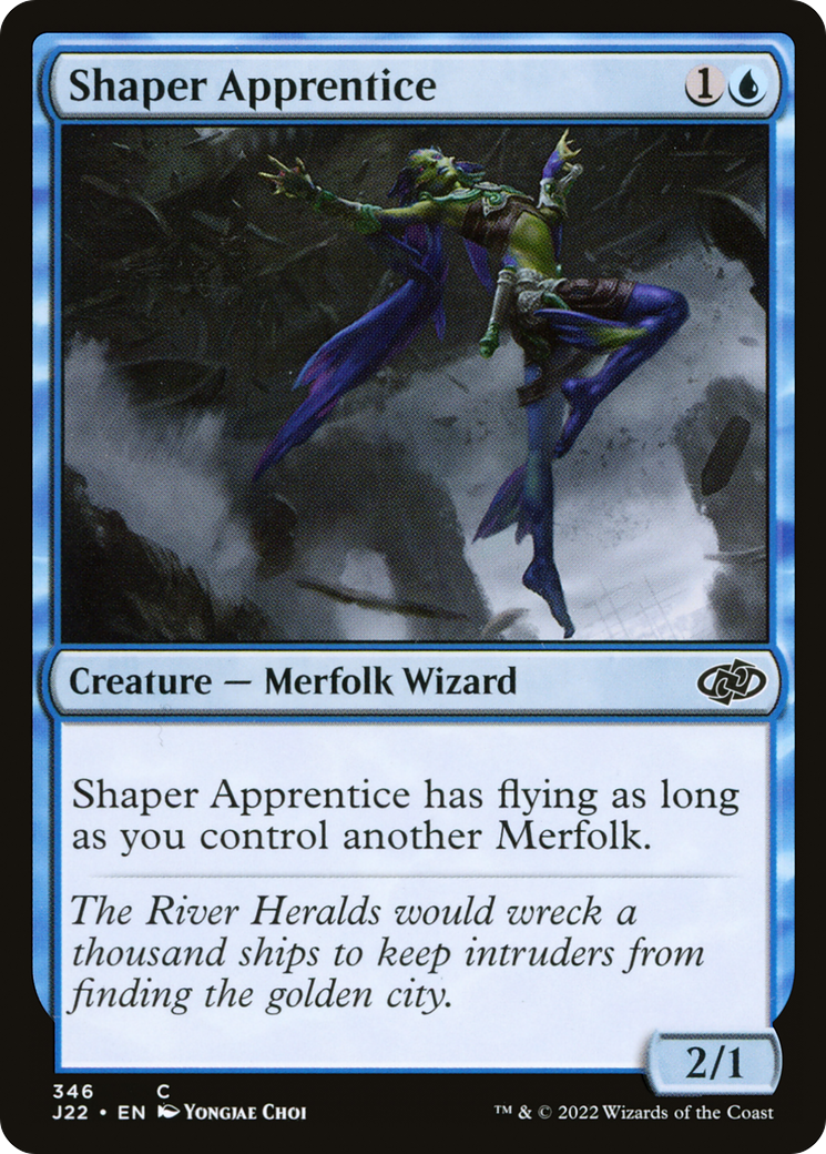 Shaper Apprentice (J22-346) [Jumpstart 2022] MTG Single Wizards of the Coast