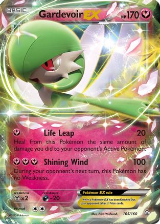 Gardevoir EX (105/160) Holofoil [XY: Primal Clash] Pokemon Single Pokémon