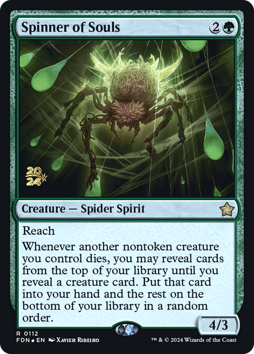 Spinner of Souls (PRE-112) [Foundations Promos] Foil MTG Single Wizards of the Coast
