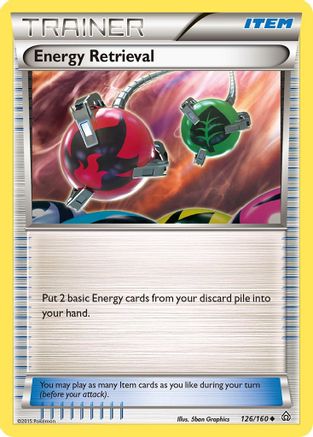 Energy Retrieval (126/160) [XY: Primal Clash] Pokemon Single Pokémon