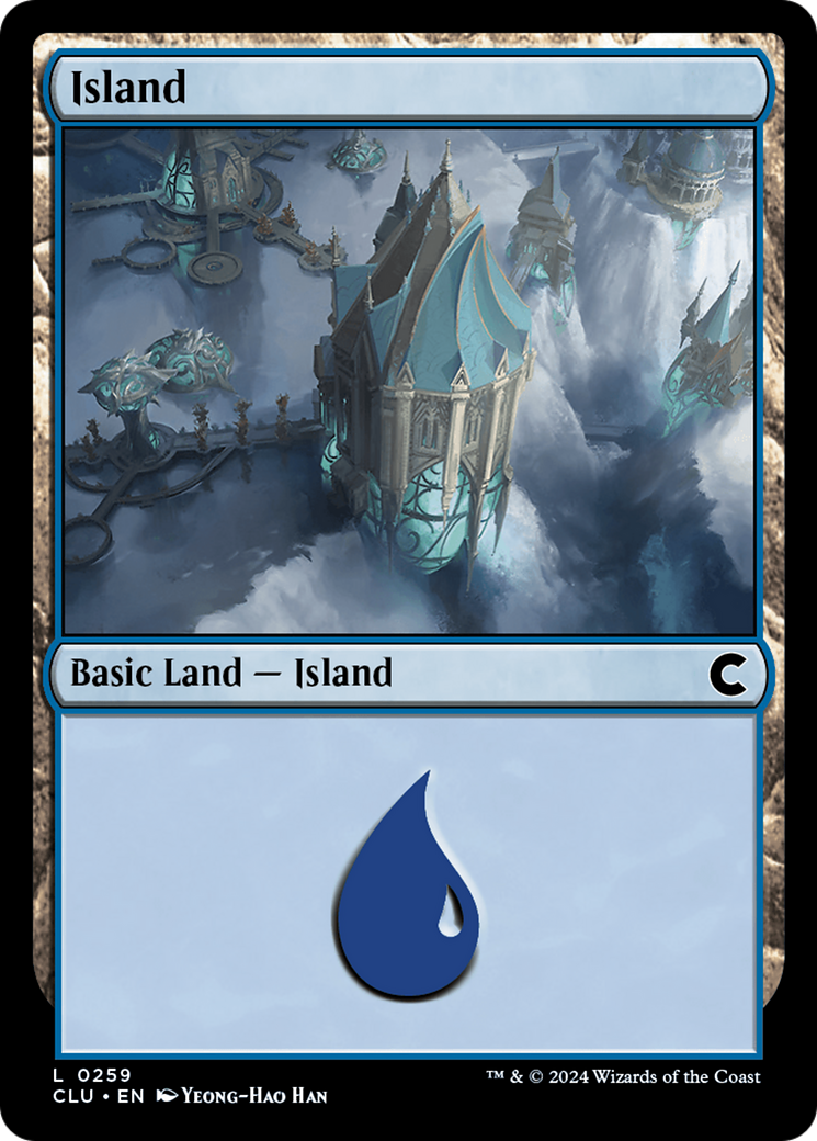 Island (0259) (CLU-259) [Ravnica: Clue Edition] MTG Single Wizards of the Coast