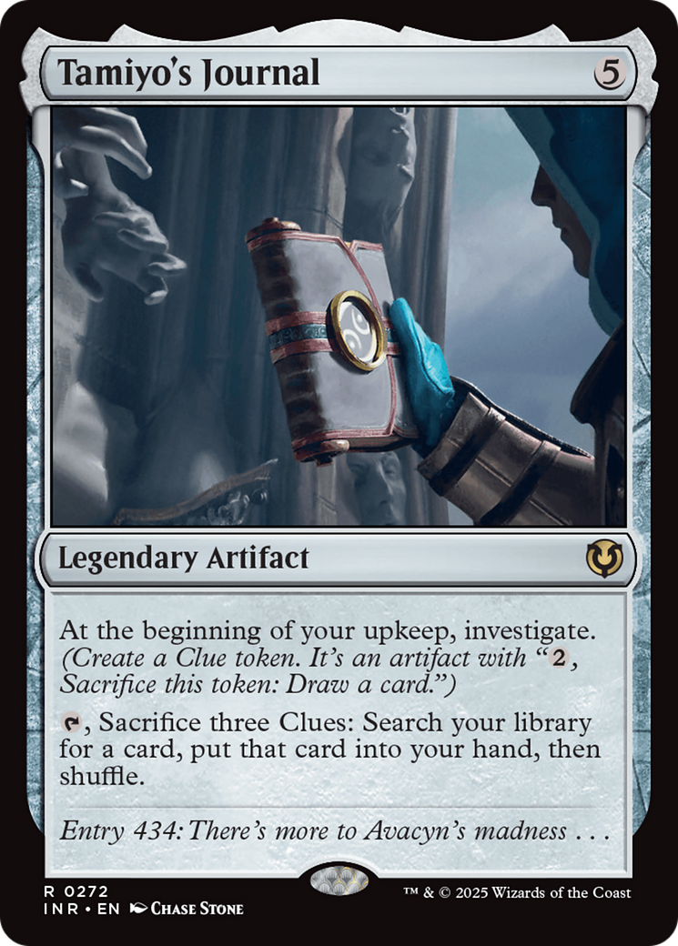 Tamiyo's Journal (INR-272) [Innistrad Remastered] MTG Single Wizards of the Coast