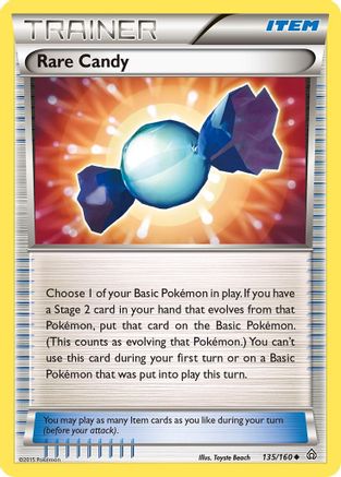 Rare Candy 135/160 [XY: Primal Clash] Pokemon Single Pokémon