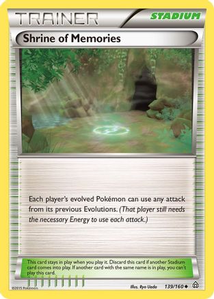 Shrine of Memories (139/160) Reverse Holofoil [XY: Primal Clash] Pokemon Single Pokémon