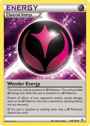 Wonder Energy (144/160) Reverse Holofoil [XY: Primal Clash] Pokemon Single Pokémon