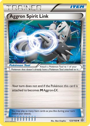 Aggron Spirit Link (/160) [XY: Primal Clash] Pokemon Single Pokémon