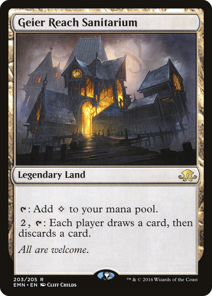 Geier Reach Sanitarium (EMN-203) [Eldritch Moon] Foil MTG Single Wizards of the Coast
