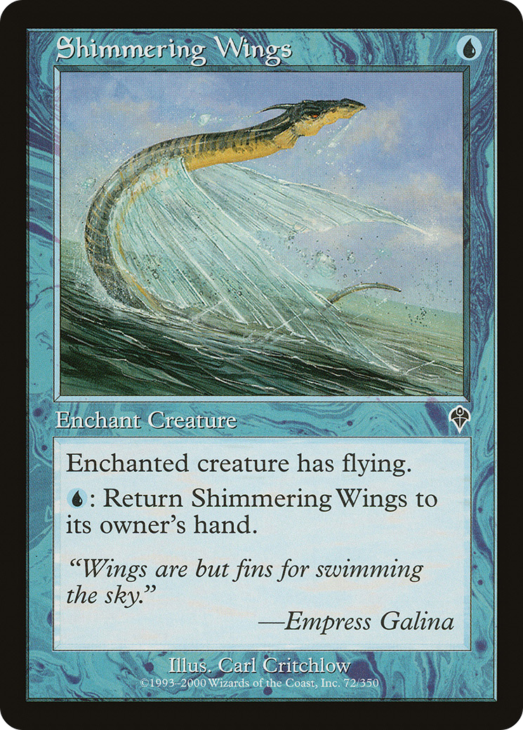Shimmering Wings (INV-072) [Invasion] MTG Single Wizards of the Coast