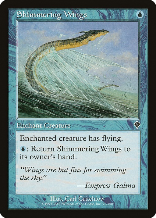 Shimmering Wings (INV-072) [Invasion] MTG Single Wizards of the Coast
